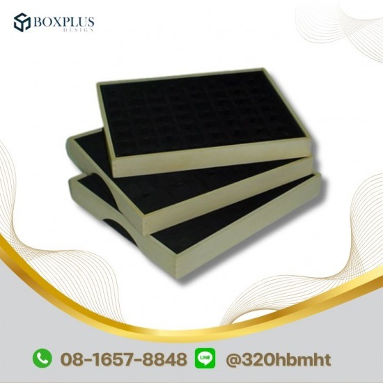 รับผลิตถาดไม้พ่นสี ตามสั่ง  NECKLACE BOX  รับผลิตถาดไม้พ่นสี ตามสั่ง 